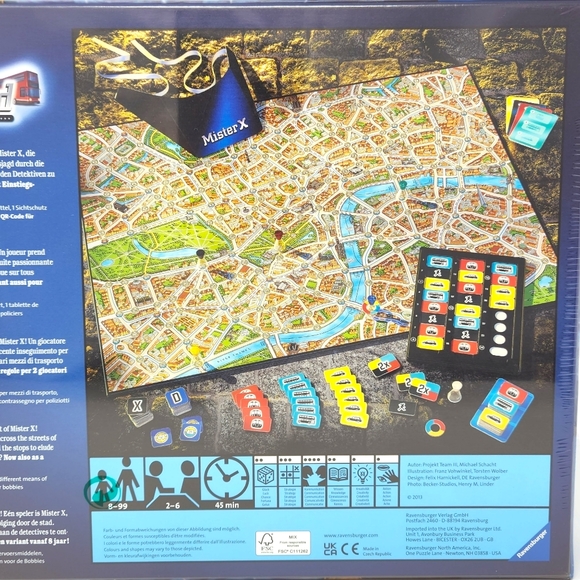 Scotland Yard Board Game, Unopened, Ravensburger, New - Picture 3 of 7